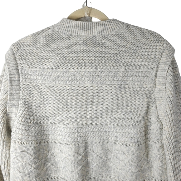 Loft Grayish with Blue hints Sweater - Picture 7 of 11